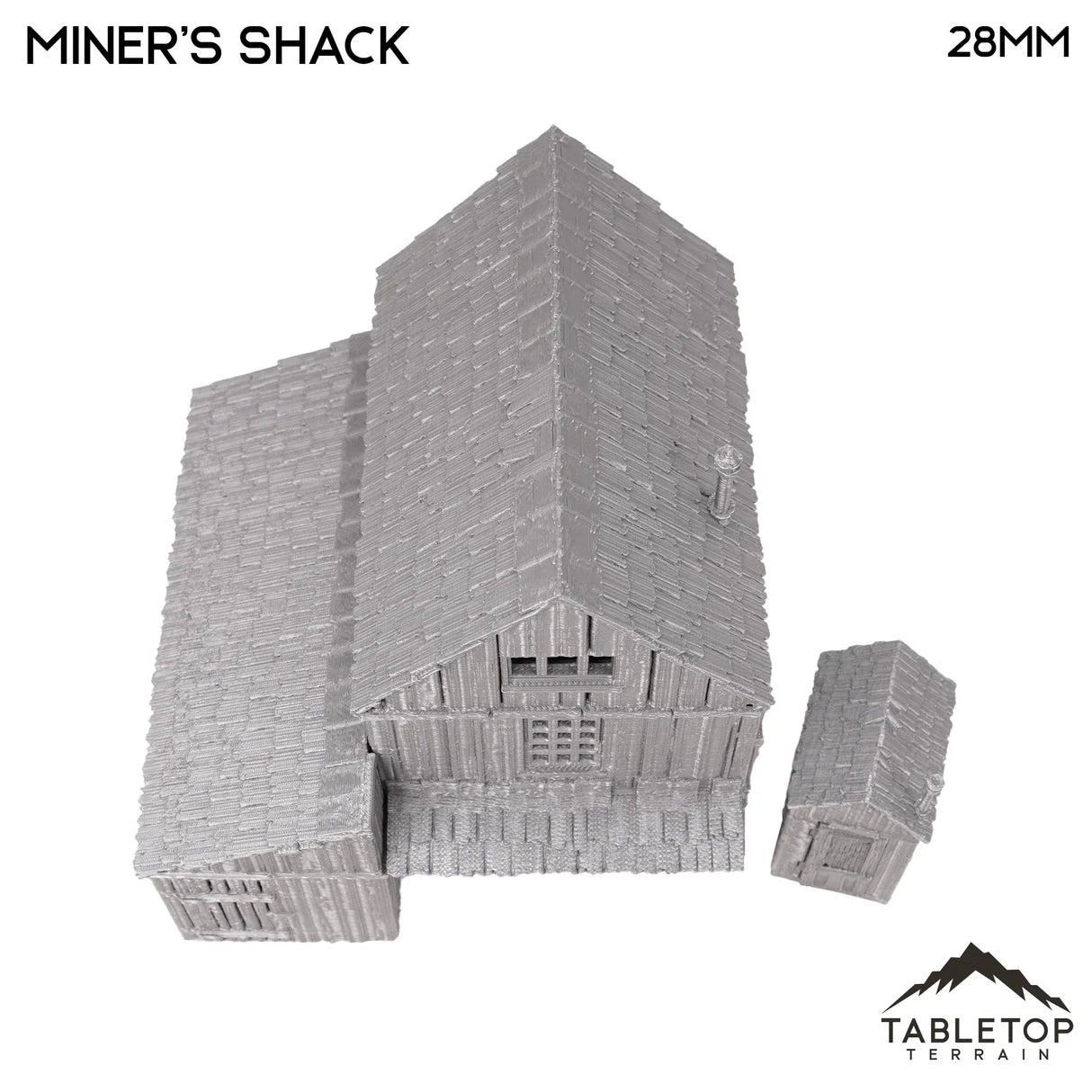 Tabletop Terrain Building Miners Shack - Wild West Building