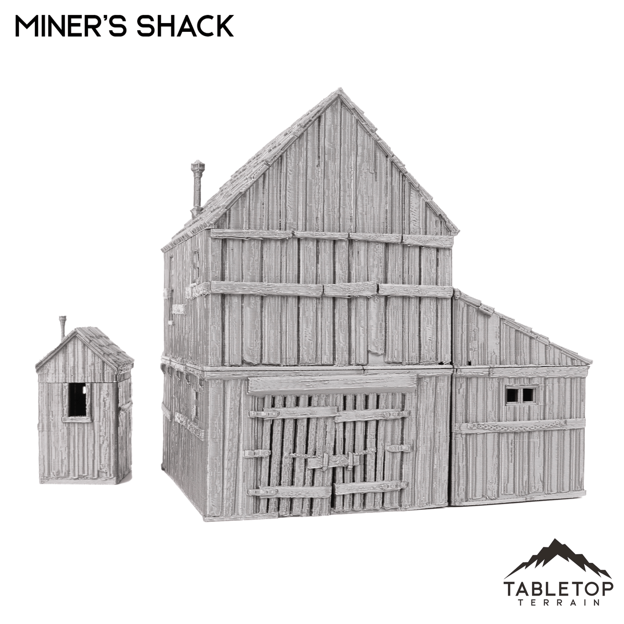Tabletop Terrain Building Miners Shack - Wild West Building