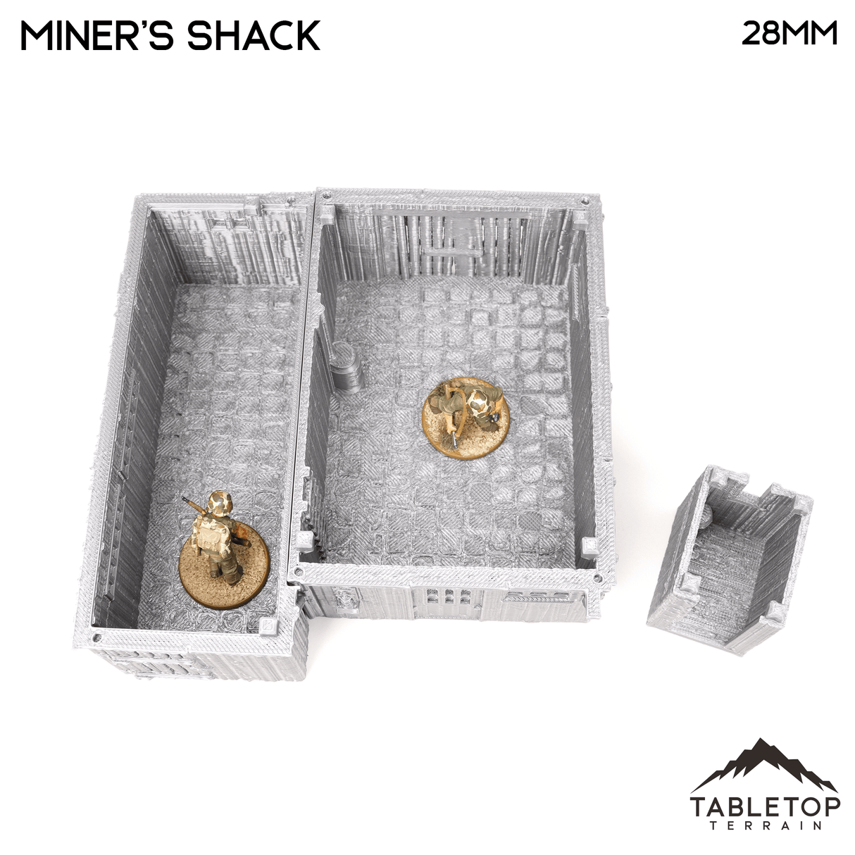 Tabletop Terrain Building Miners Shack - Wild West Building