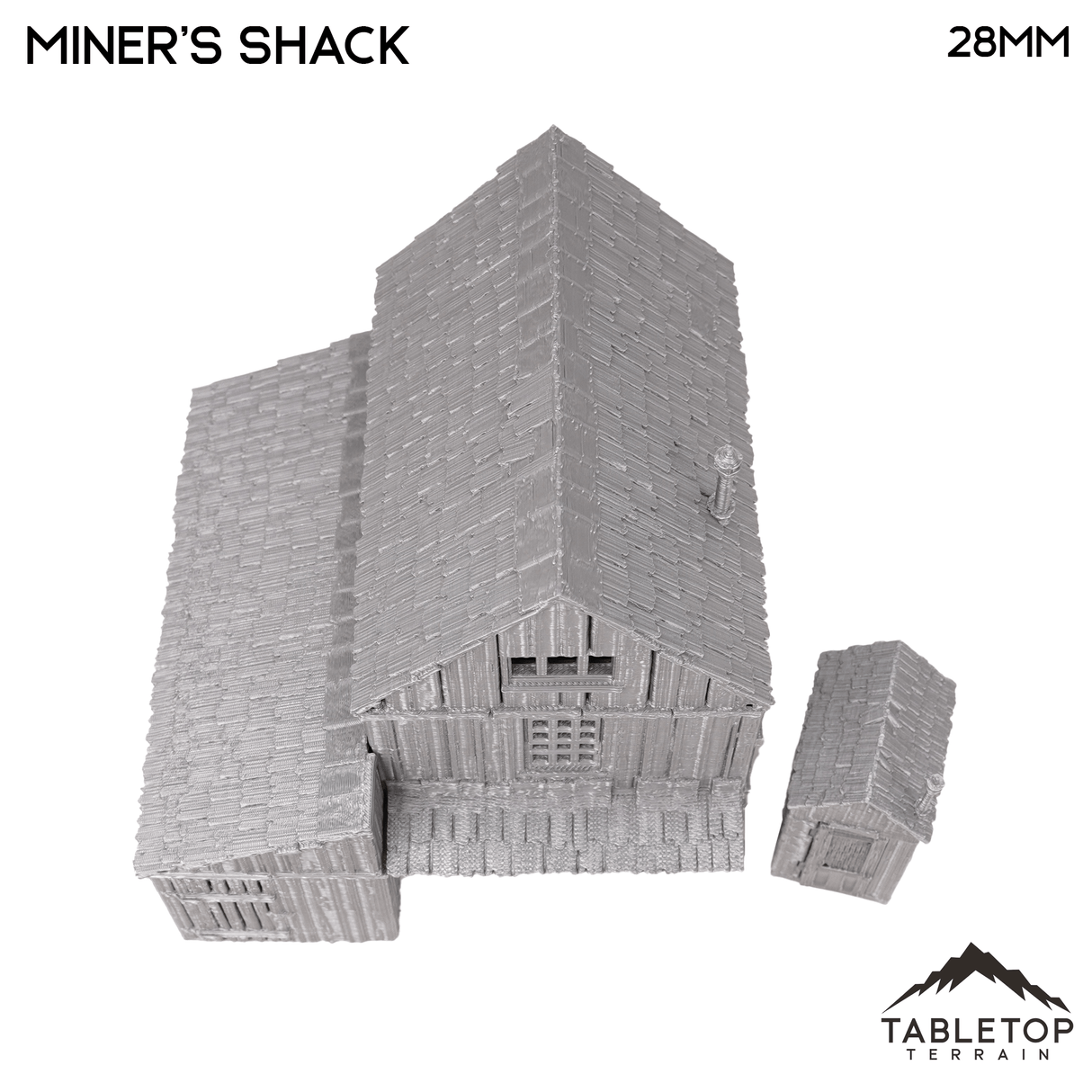 Tabletop Terrain Building Miners Shack - Wild West Building