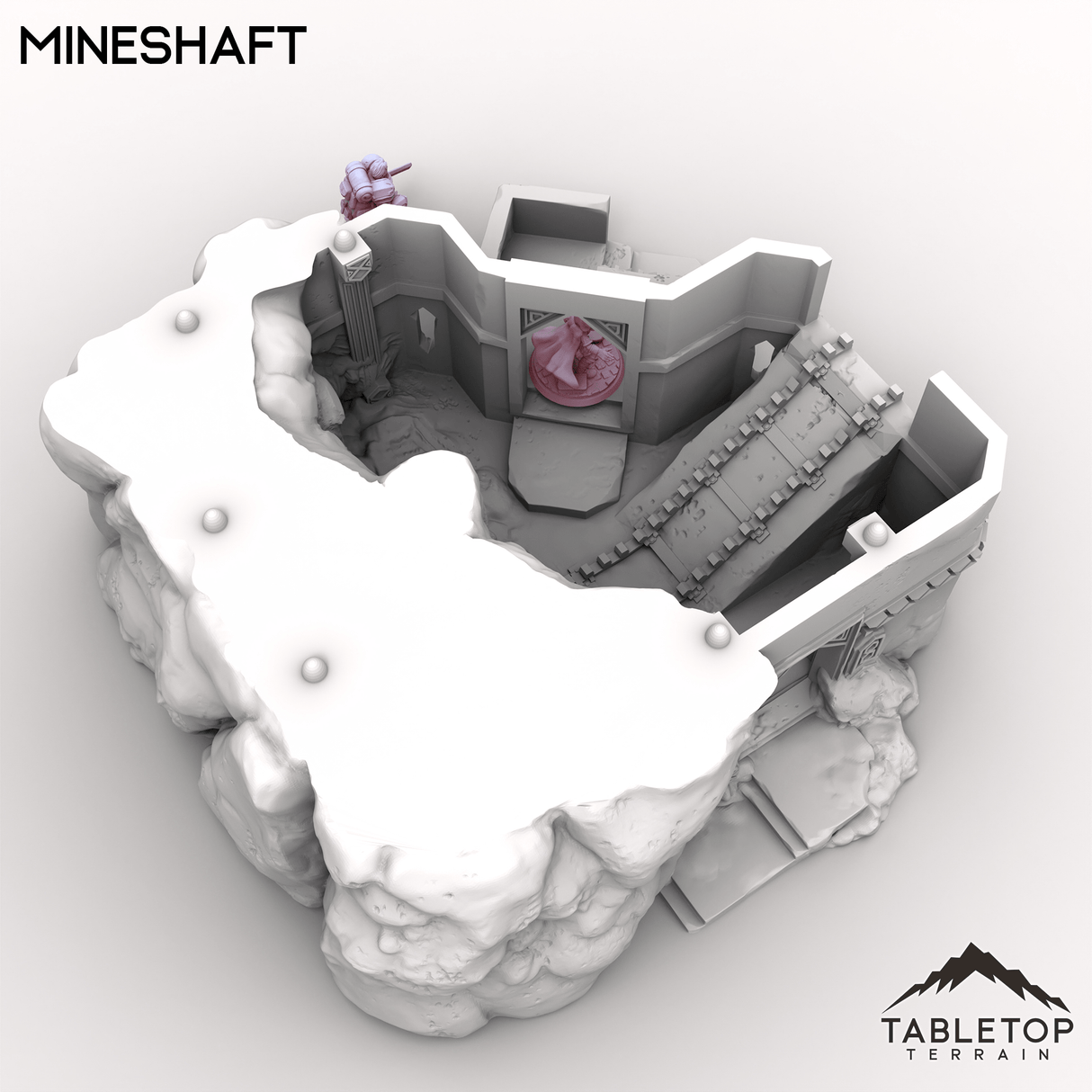 Tabletop Terrain Building Mineshaft - Kingdom of Durak Deep
