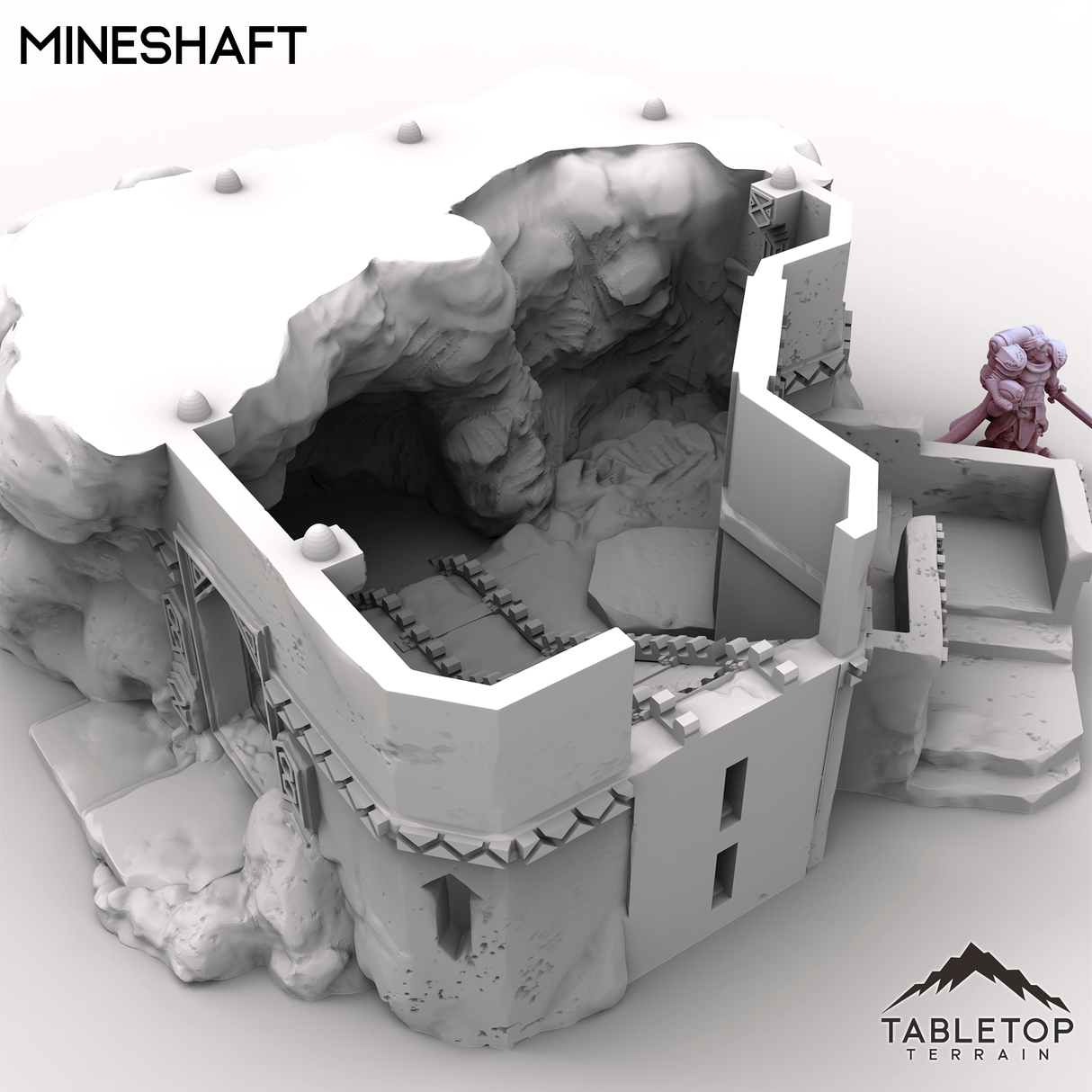 Tabletop Terrain Building Mineshaft - Kingdom of Durak Deep