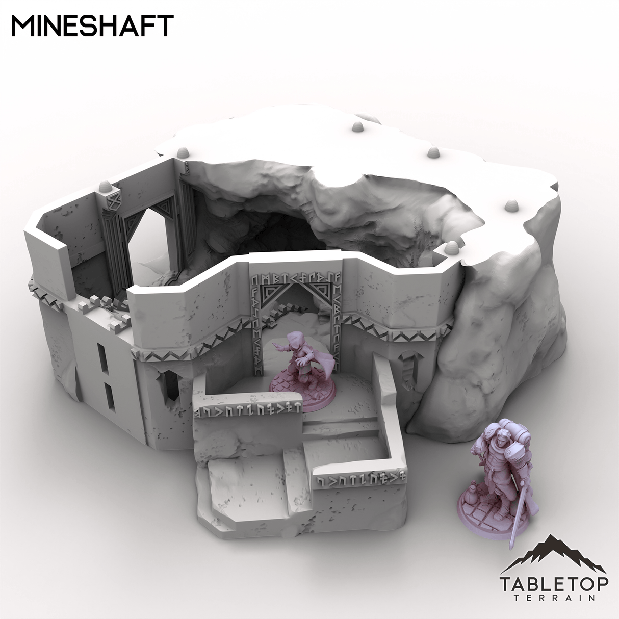 Tabletop Terrain Building Mineshaft - Kingdom of Durak Deep