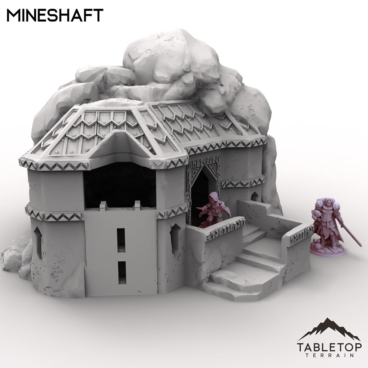 Tabletop Terrain Building Mineshaft - Kingdom of Durak Deep