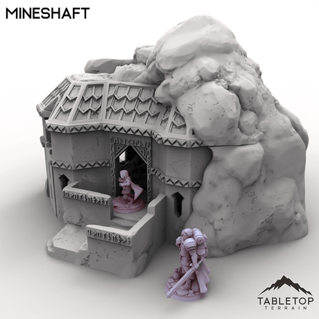 Tabletop Terrain Building Mineshaft - Kingdom of Durak Deep