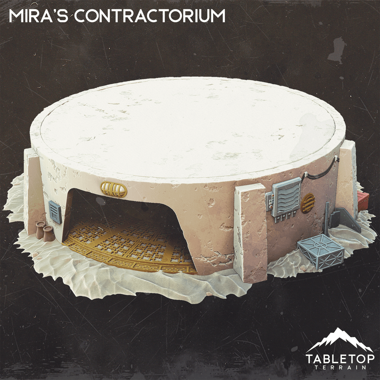 Tabletop Terrain Building Mira's Contractorium