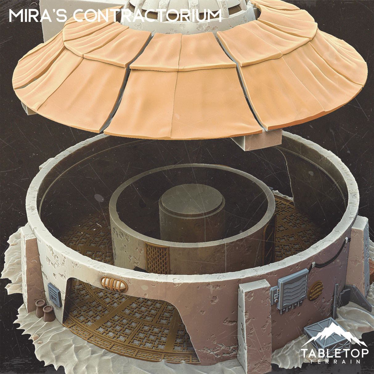 Tabletop Terrain Building Mira's Contractorium