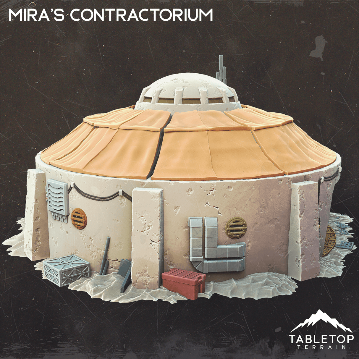 Tabletop Terrain Building Mira's Contractorium