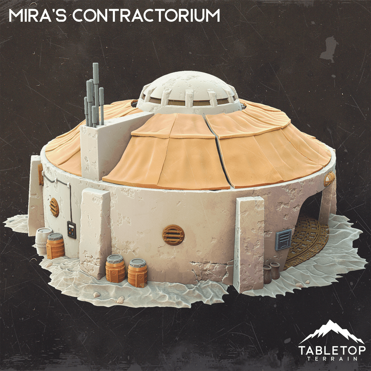 Tabletop Terrain Building Mira's Contractorium
