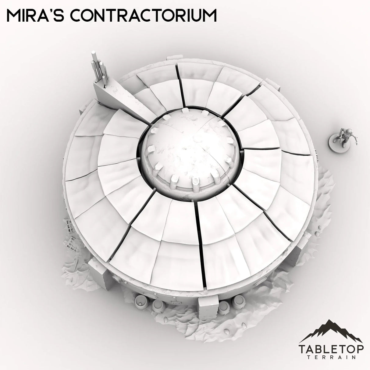 Tabletop Terrain Building Mira's Contractorium