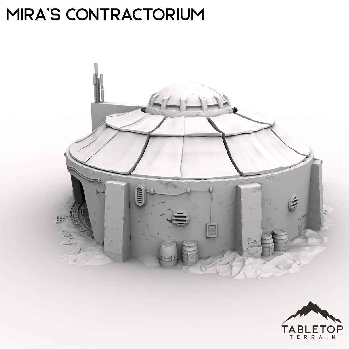 Tabletop Terrain Building Mira's Contractorium