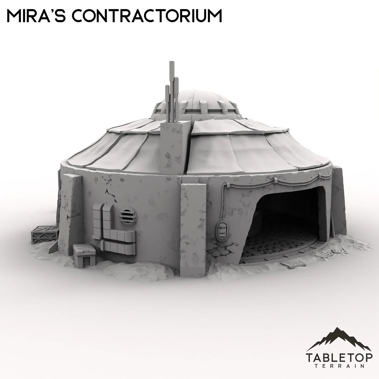 Tabletop Terrain Building Mira's Contractorium
