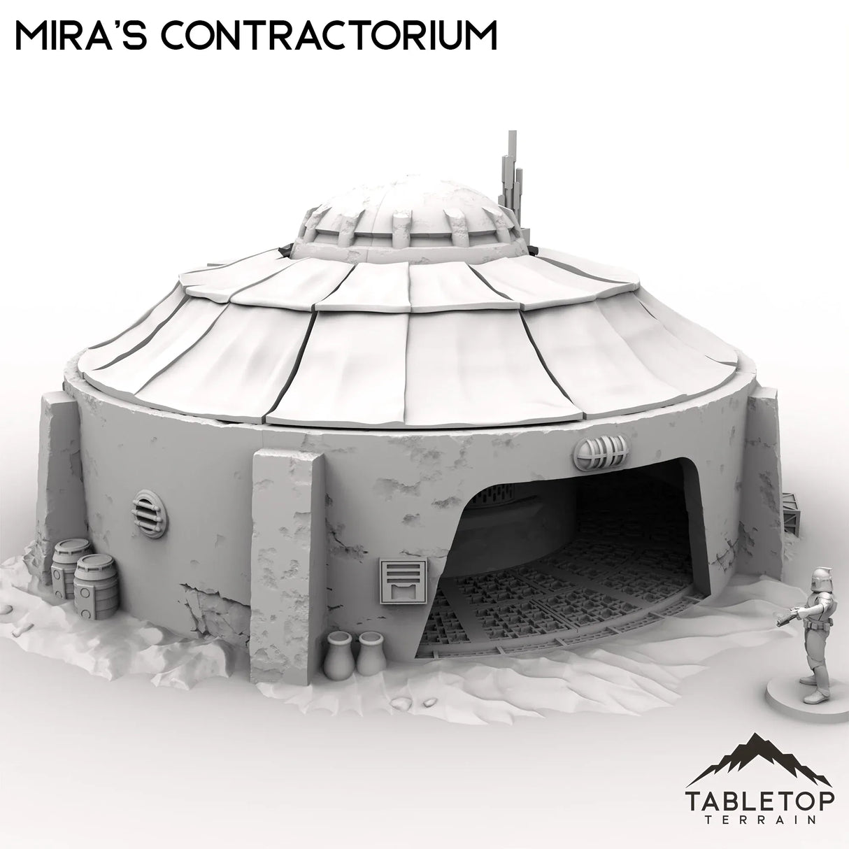 Tabletop Terrain Building Mira's Contractorium