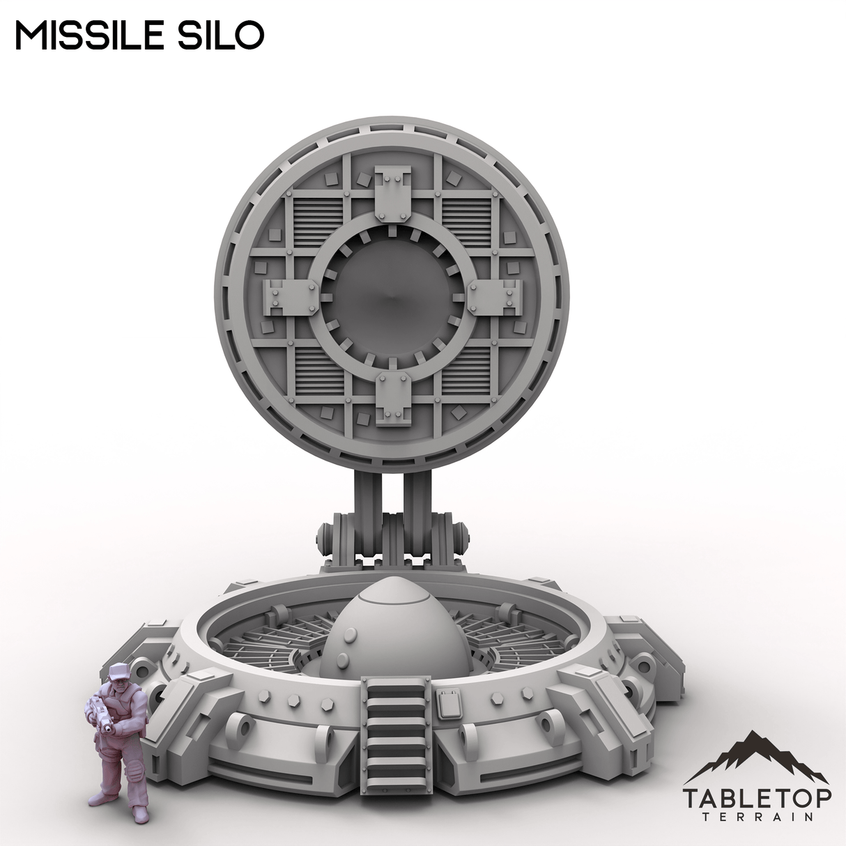 Tabletop Terrain Building Missile Silo