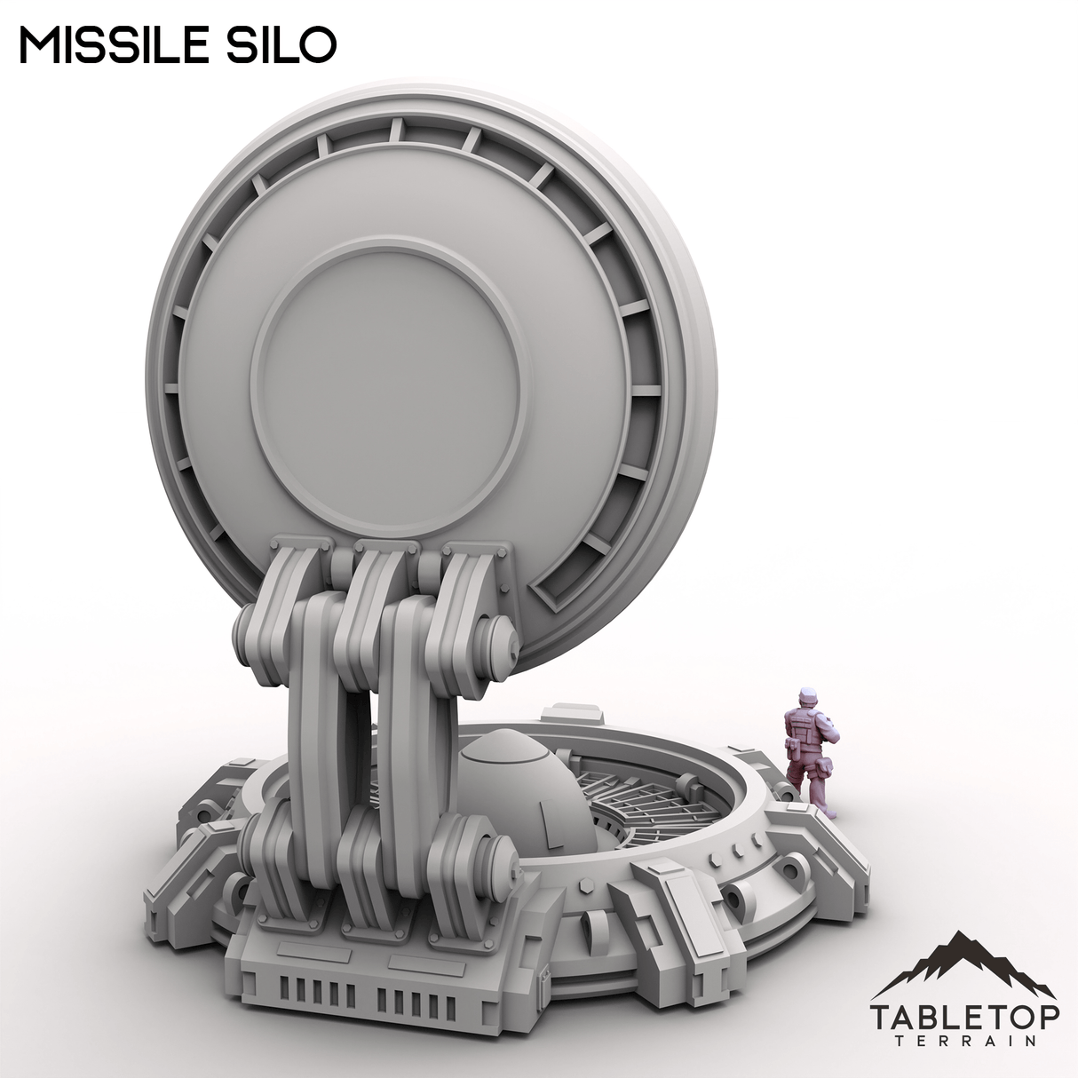 Tabletop Terrain Building Missile Silo