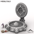 Tabletop Terrain Building Missile Silo