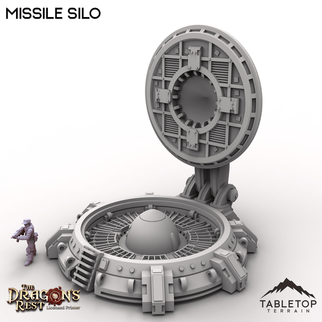 Tabletop Terrain Building Missile Silo