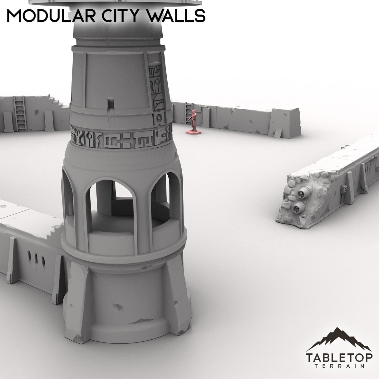 Tabletop Terrain Building Modular City Walls