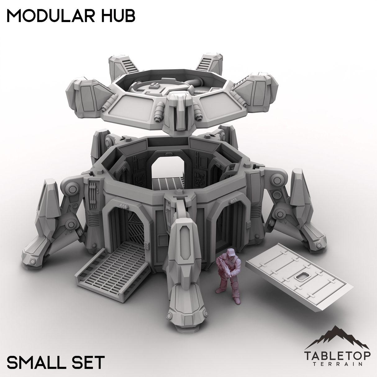 Tabletop Terrain Building Modular Hub
