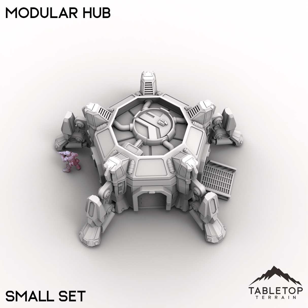 Tabletop Terrain Building Modular Hub