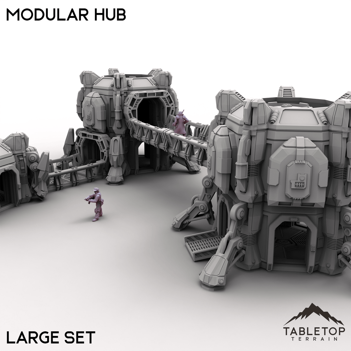 Tabletop Terrain Building Modular Hub