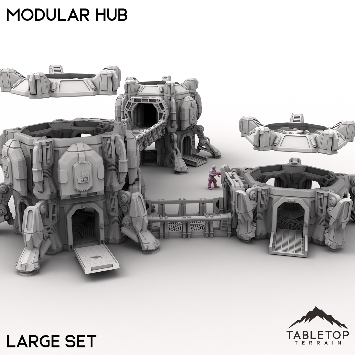 Tabletop Terrain Building Modular Hub