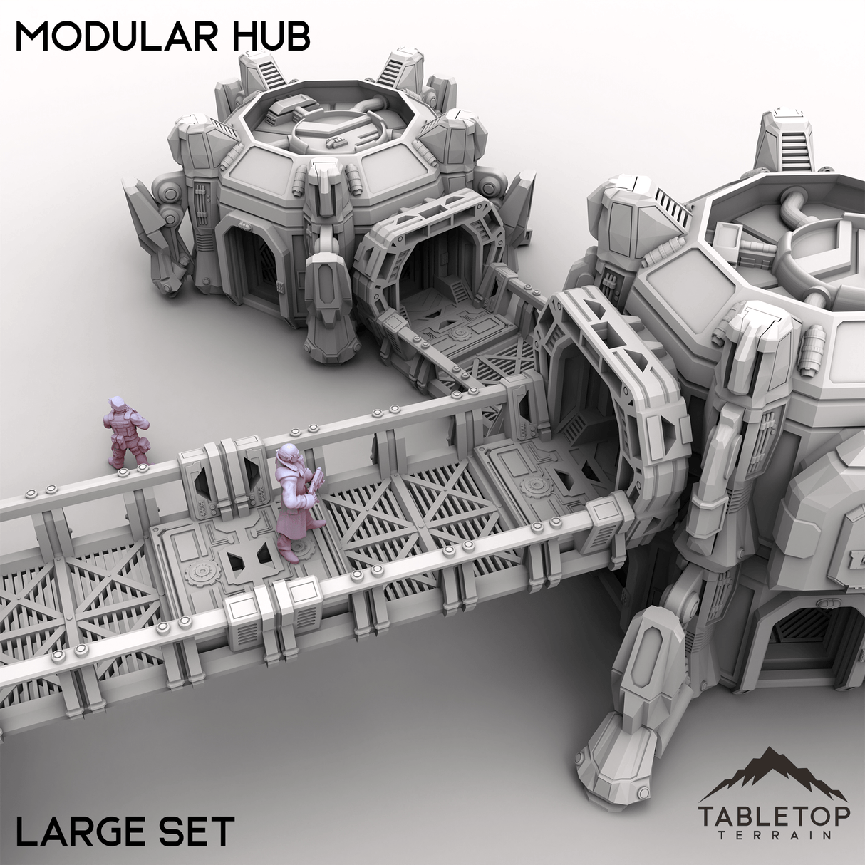 Tabletop Terrain Building Modular Hub