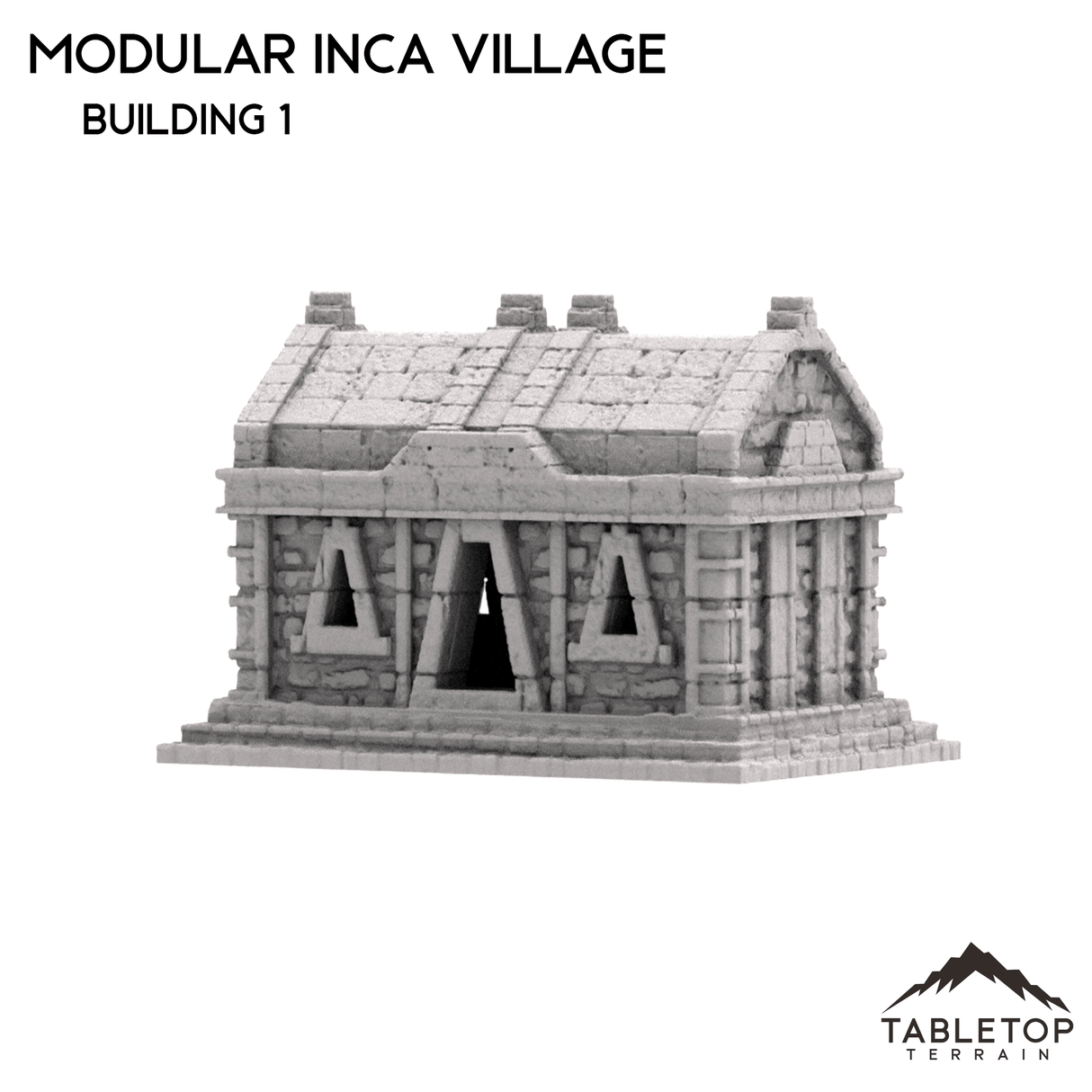 Tabletop Terrain Building Modular Inca Village