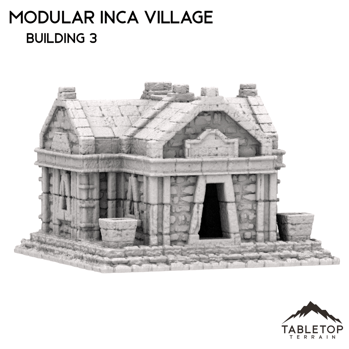 Tabletop Terrain Building Modular Inca Village