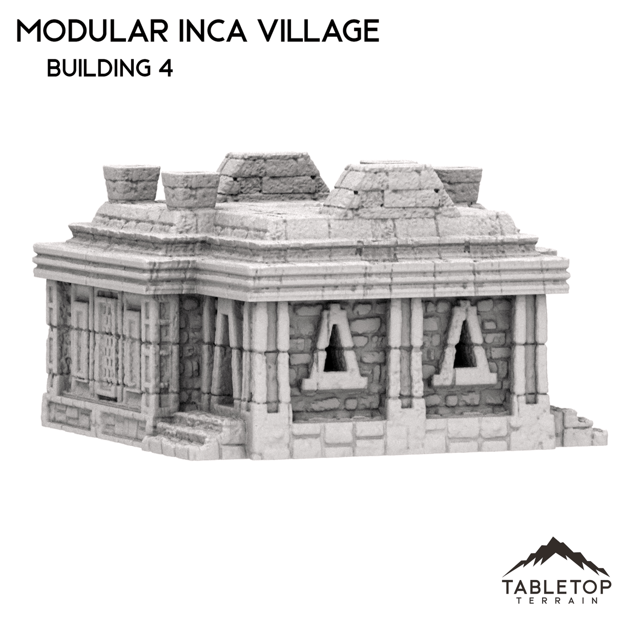 Tabletop Terrain Building Modular Inca Village