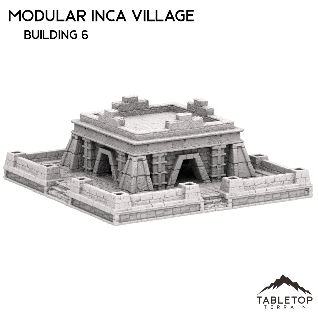 Tabletop Terrain Building Modular Inca Village