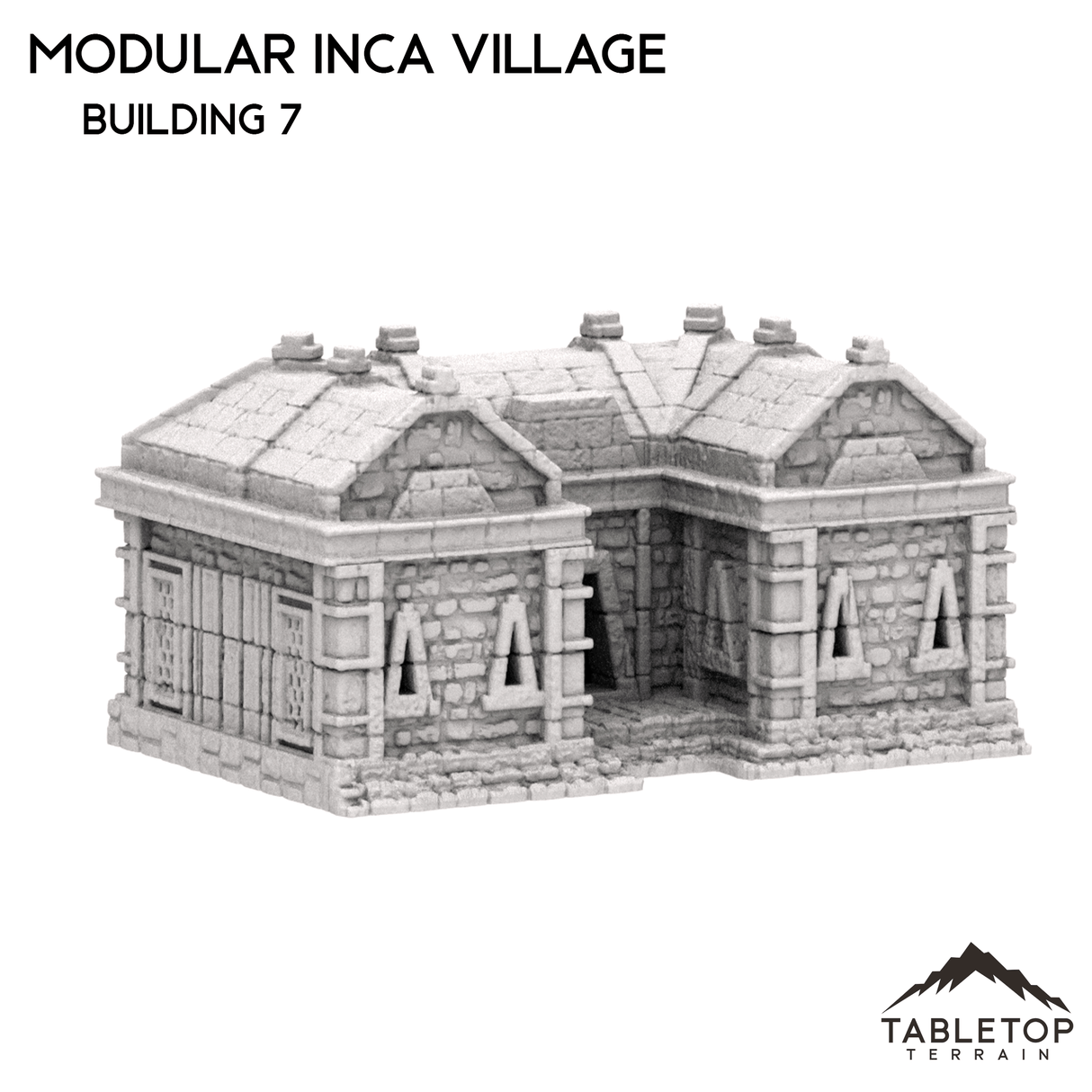 Tabletop Terrain Building Modular Inca Village