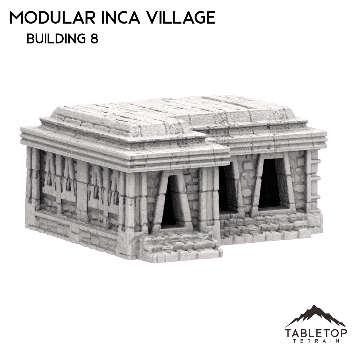 Tabletop Terrain Building Modular Inca Village