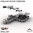 Tabletop Terrain Building Modular Military Corridors