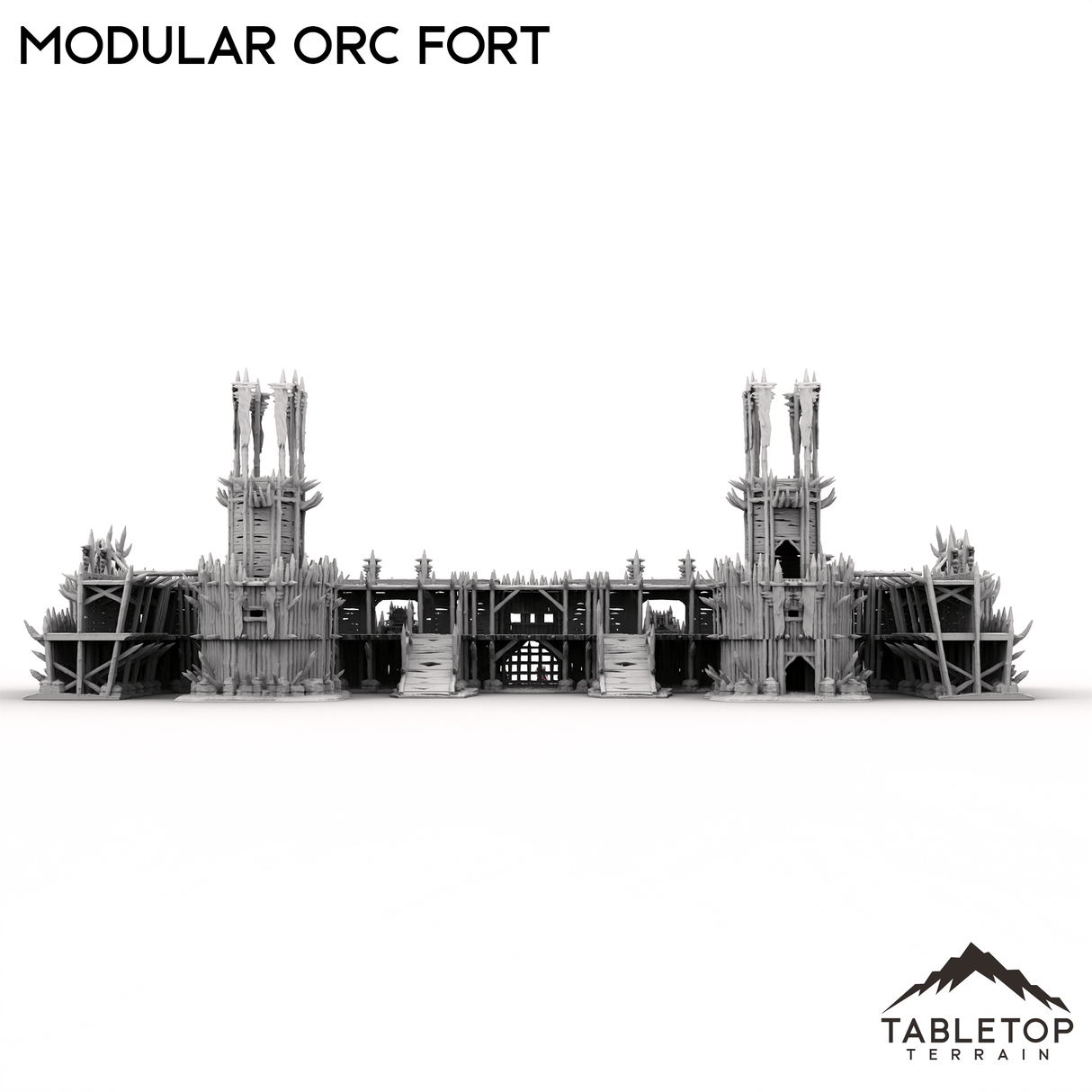 Tabletop Terrain Building Modular Orc Fort