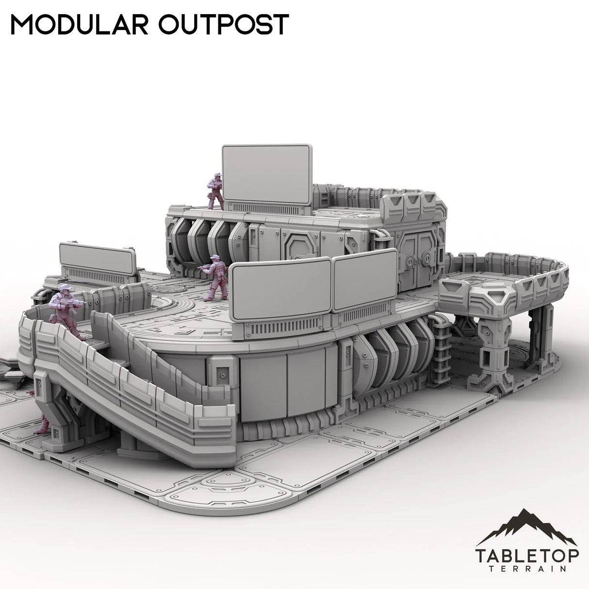 Tabletop Terrain Building Modular Outpost