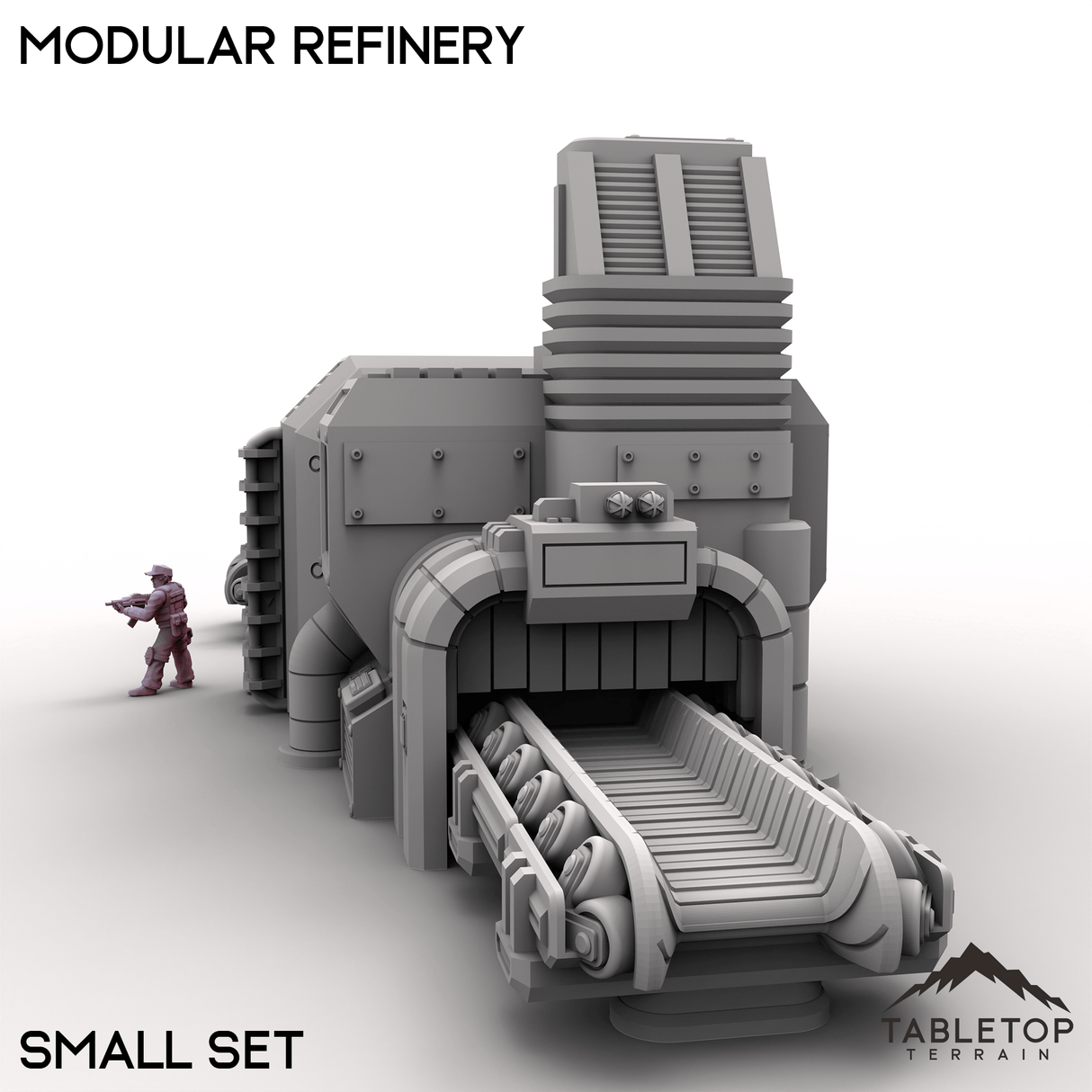 Tabletop Terrain Building Modular Refinery