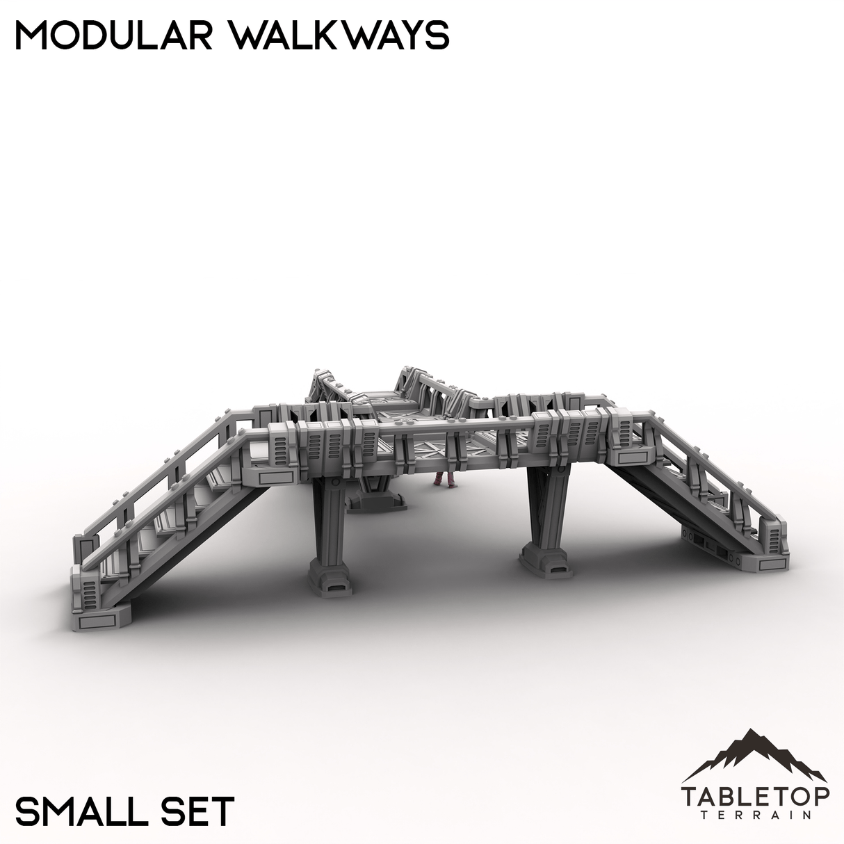 Tabletop Terrain Building Modular Walkways