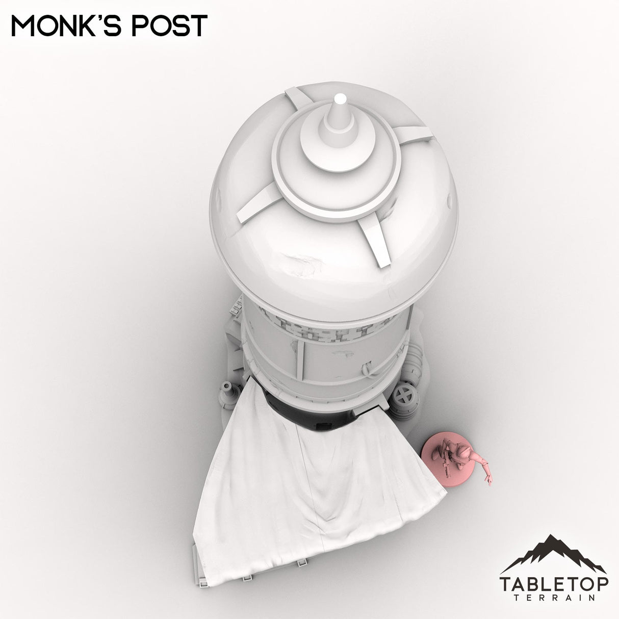 Tabletop Terrain Building Monk's Post
