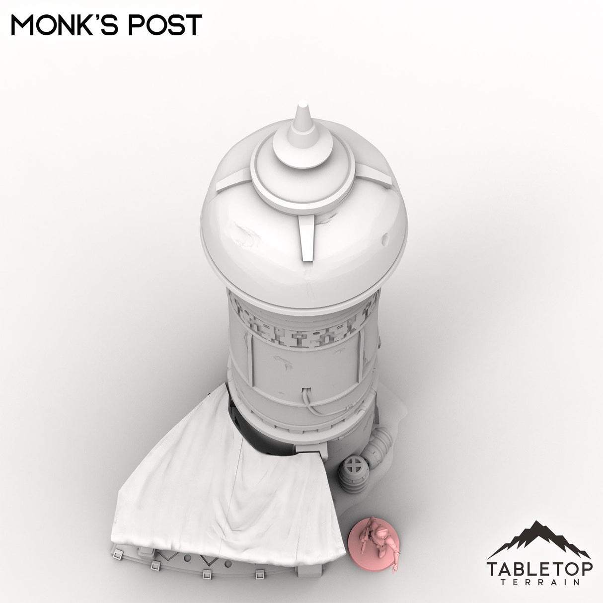 Tabletop Terrain Building Monk's Post