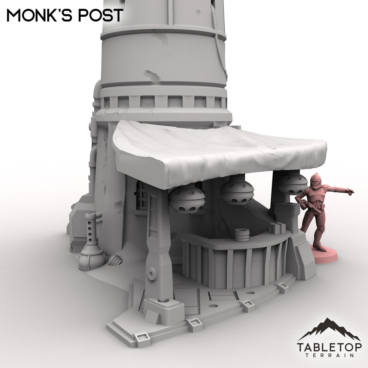 Tabletop Terrain Building Monk's Post