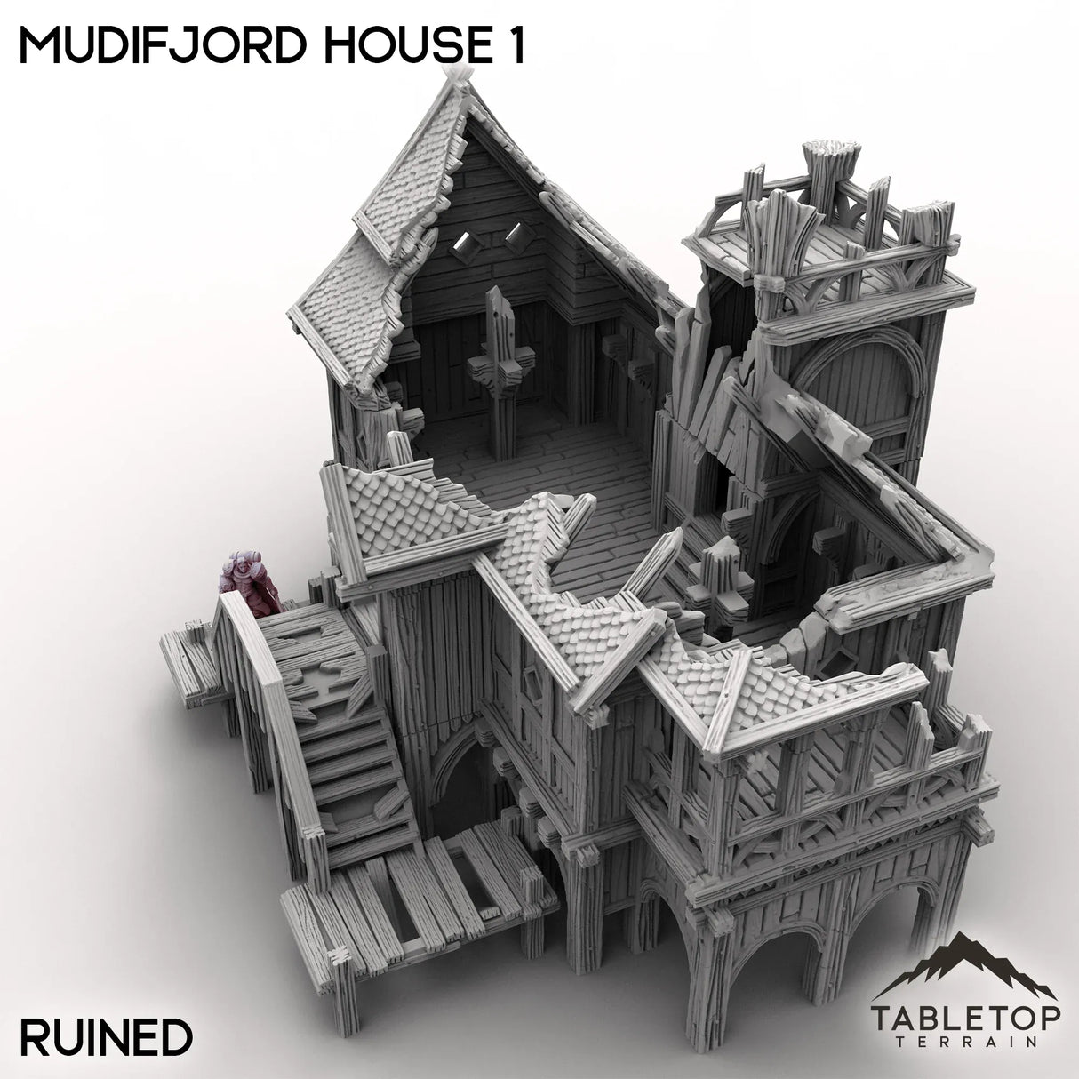 Tabletop Terrain Building Mudifjord House 1