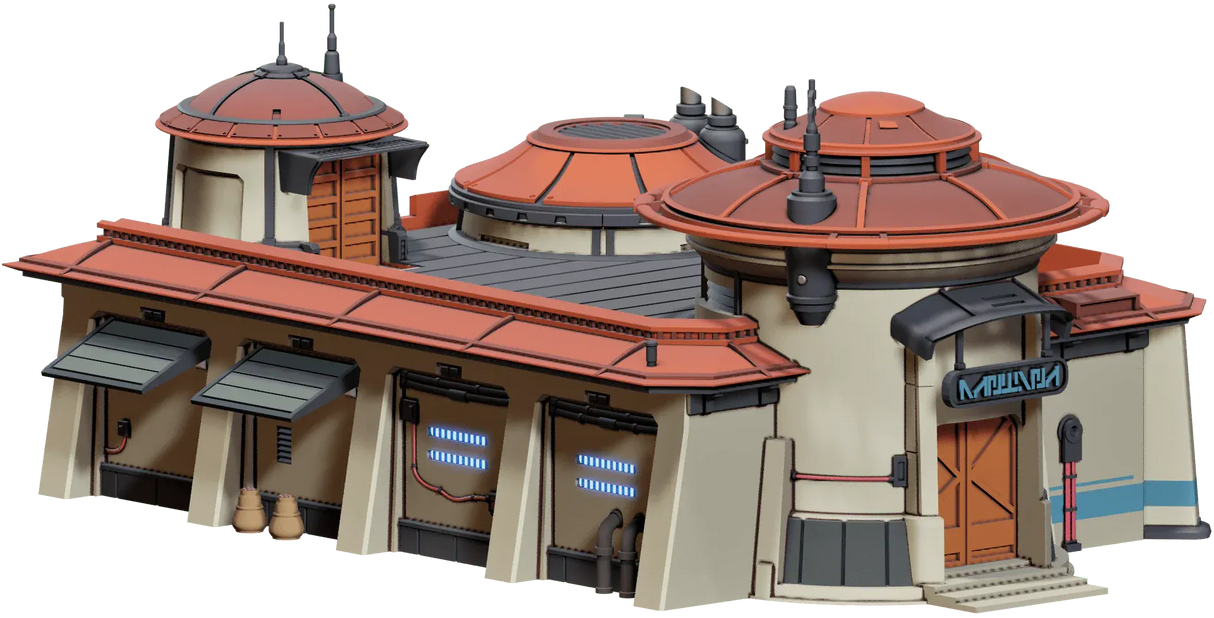 Tabletop Terrain Building Natoshoo's Cantina