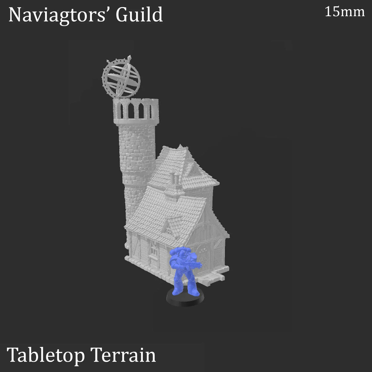 Tabletop Terrain Building Navigator's Guild - Fantasy Building