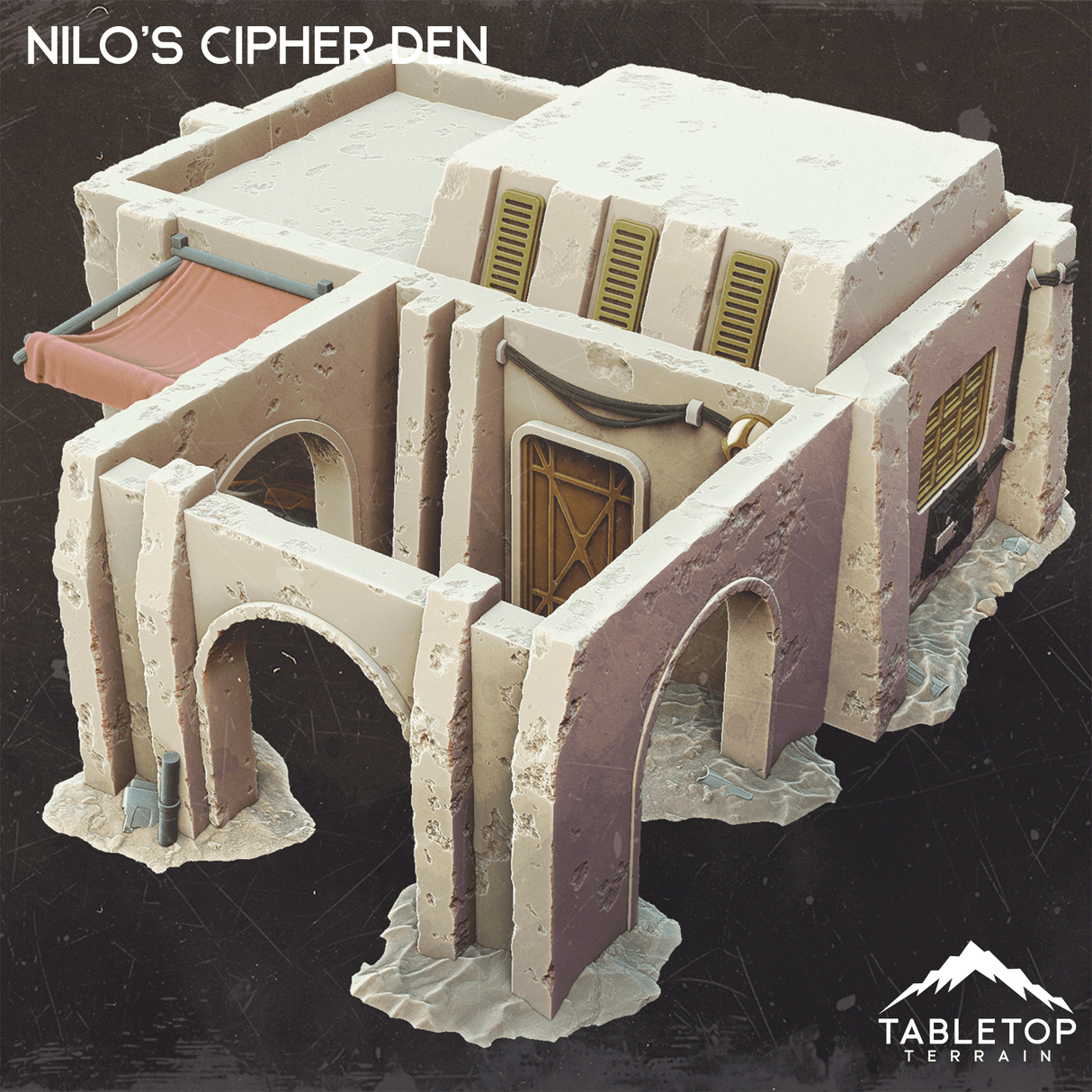 Tabletop Terrain Building Nilo's Cipher Den