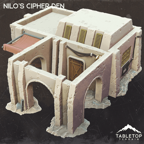 Tabletop Terrain Building Nilo's Cipher Den