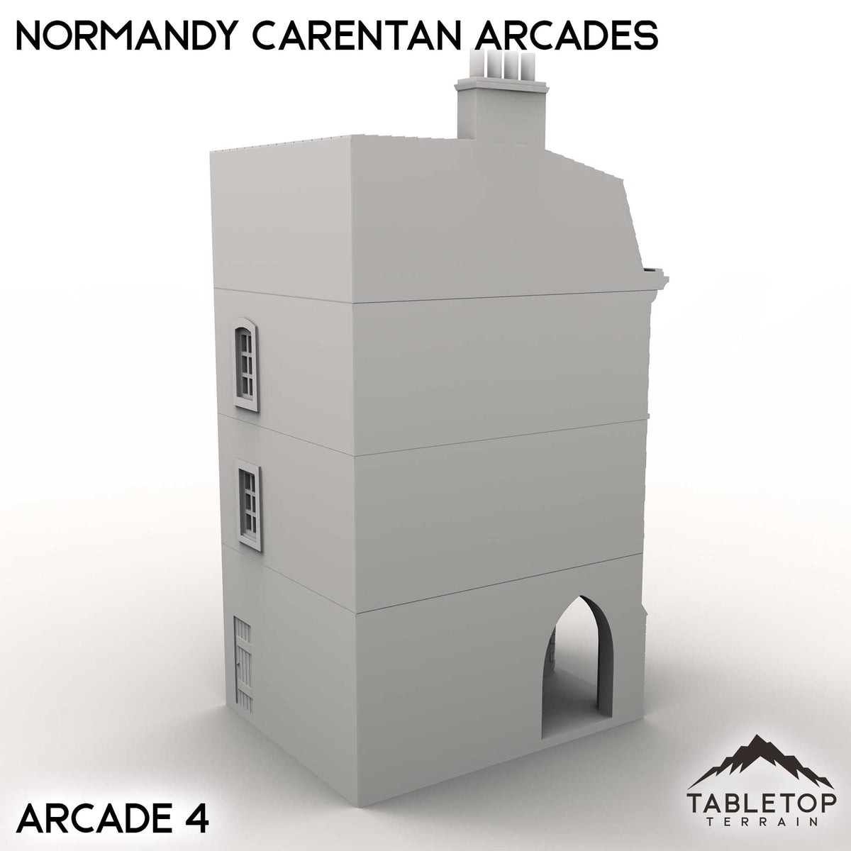 Tabletop Terrain Building Normandy Carentan Arcades