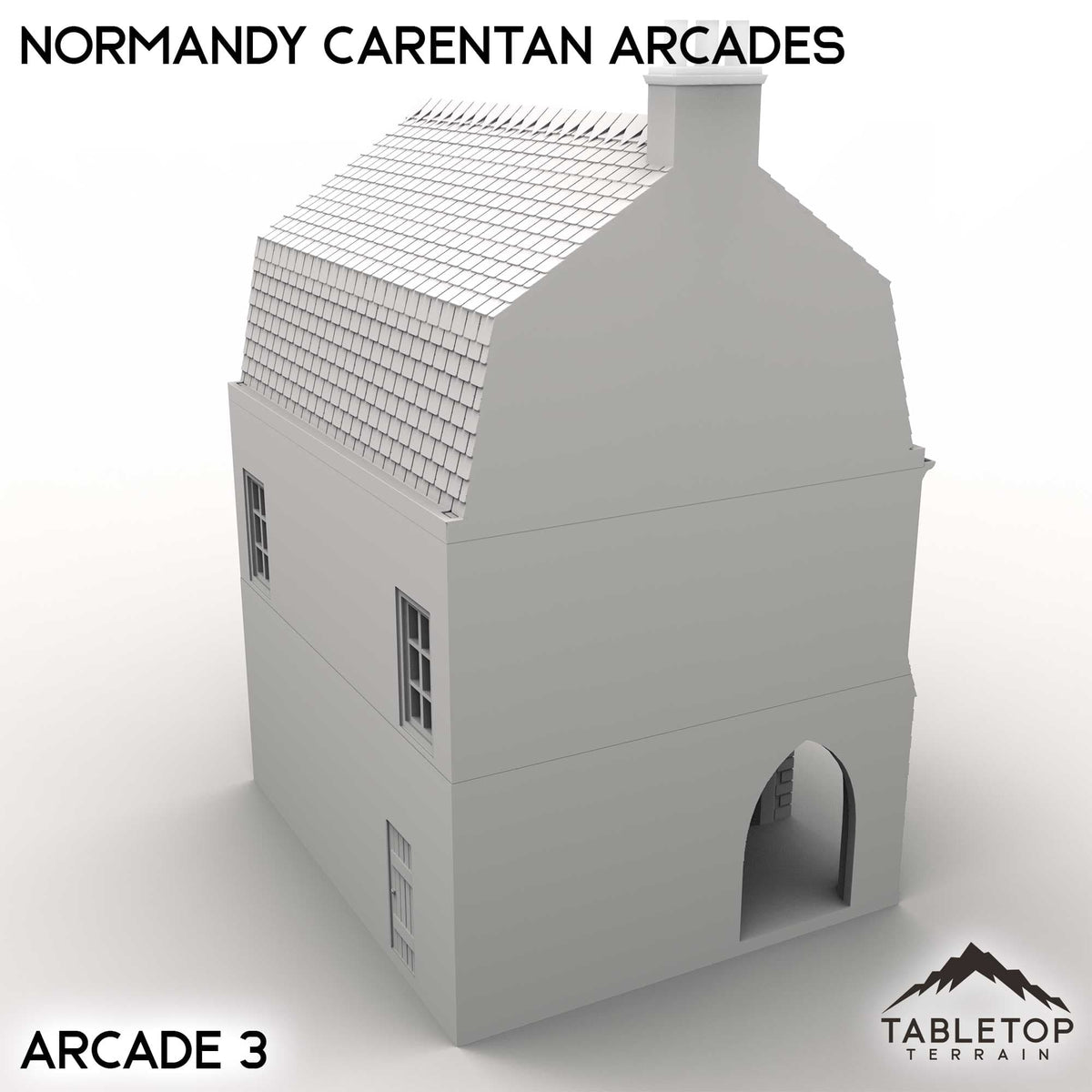 Tabletop Terrain Building Normandy Carentan Arcades