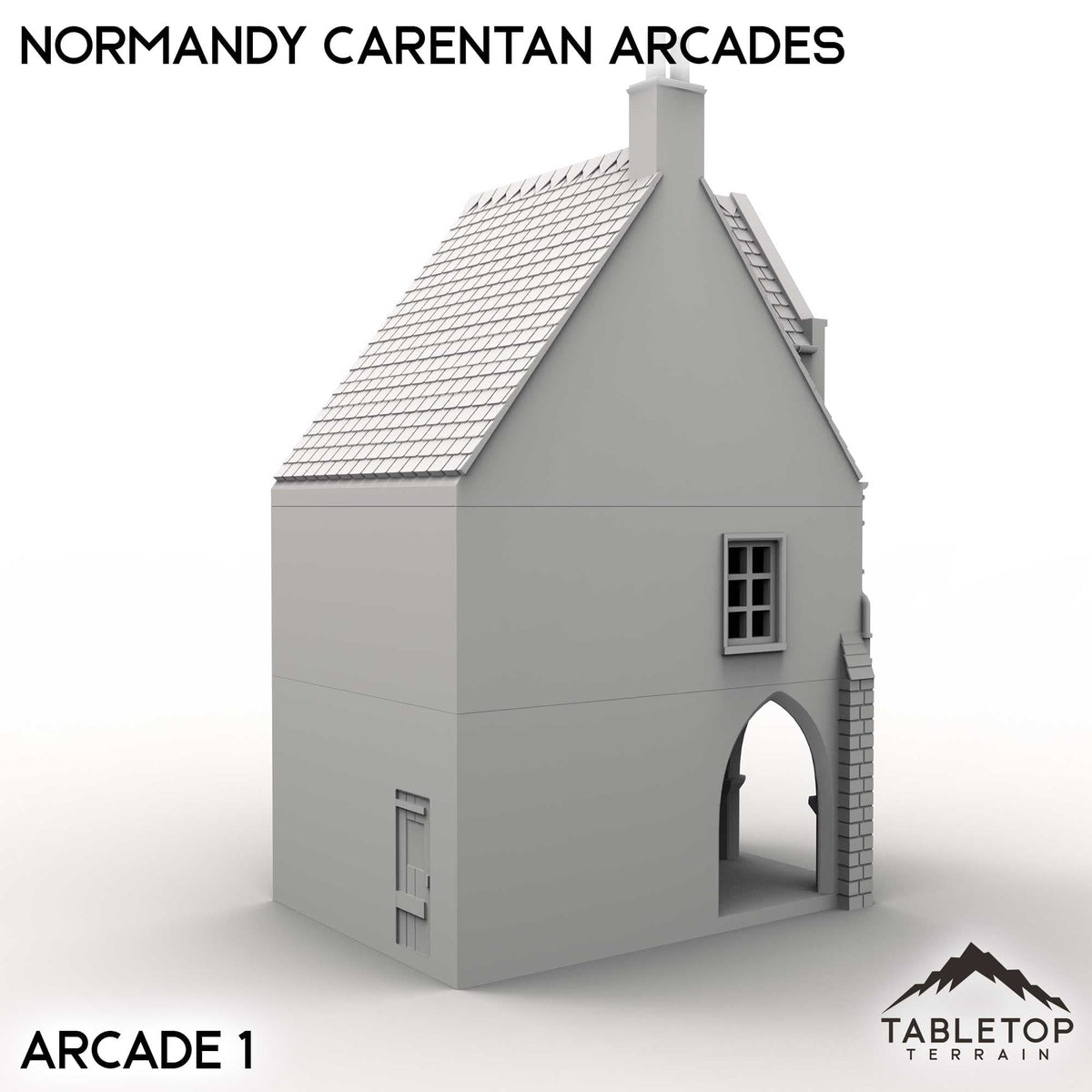 Tabletop Terrain Building Normandy Carentan Arcades