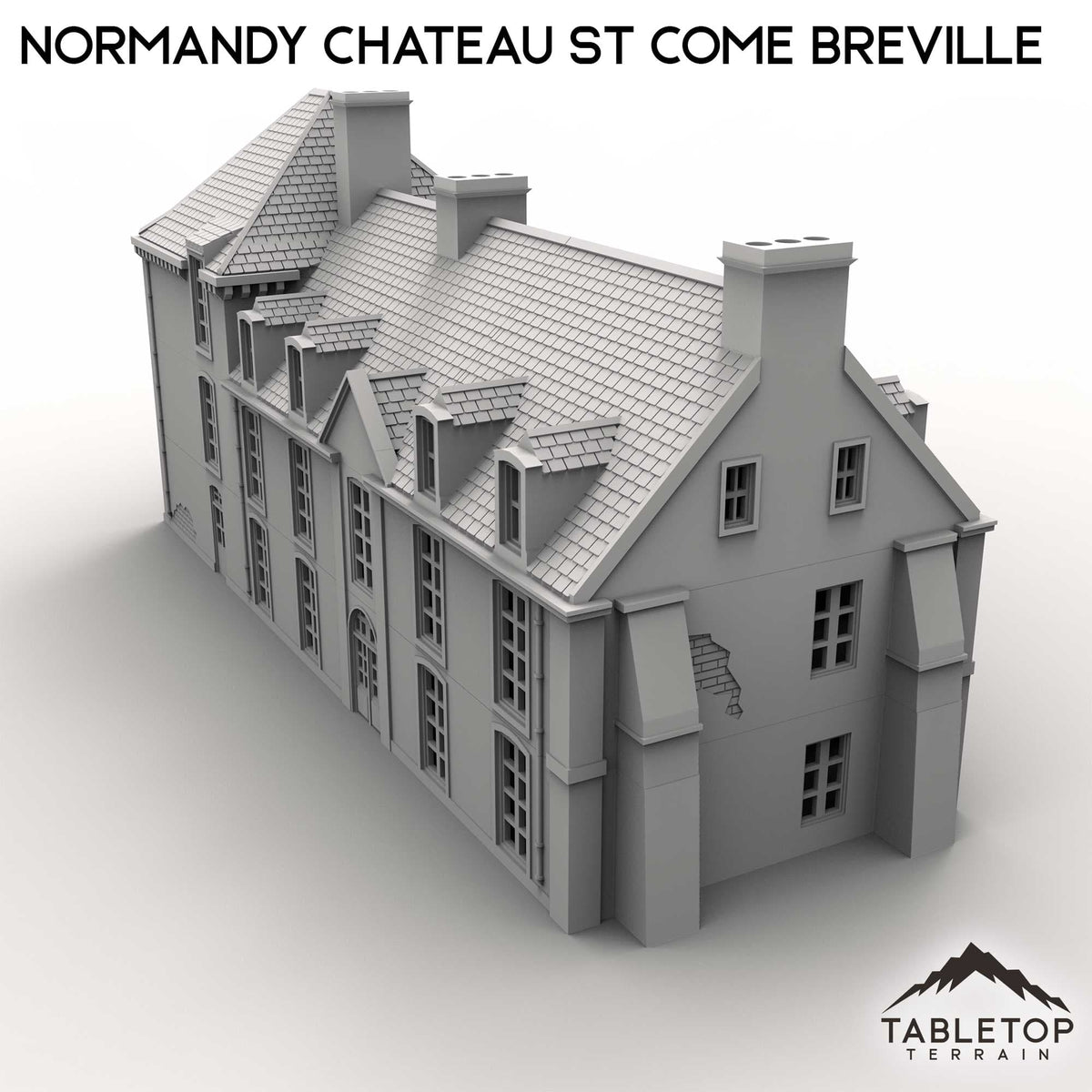 Tabletop Terrain Building Normandy Chateau St Come Breville